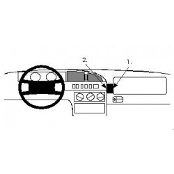 Brodit ProClip Angled Mount - Citroen XM 1995-2000