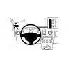 Brodit ProClip Left Mount - Dacia Logan/Renault Logan 07-08