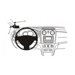 Brodit ProClip Left Mount - Dacia Sandero 2013-2020
