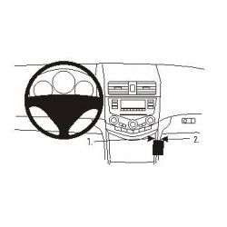 Brodit ProClip Angled Mount, low - Honda Accord 2003-2007