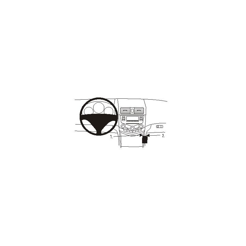 Brodit ProClip Angled Mount, low - Honda Accord 2003-2007 Brodit ProClip Angled Mount, low - Honda Accord 2003-2007