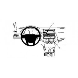 Brodit ProClip Center Mount- Honda Accord/Accord Crosstour 08-12