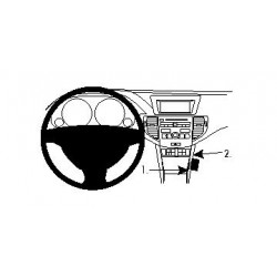 Brodit ProClip Angled Mount - Honda Accord 2009-2012