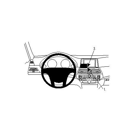 Brodit ProClip Center Mount- Honda Accord Coupé/Crosstour 08-12