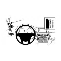 Brodit ProClip Left Mount - Honda Accord Coupé 2008-2012