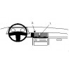 Brodit ProClip Center Mount - Honda Civic/Shuttle 88-91