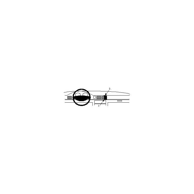 Brodit ProClip Angled Mount - Honda Civic 1992-1995 Brodit ProClip Angled Mount - Honda Civic 1992-1995