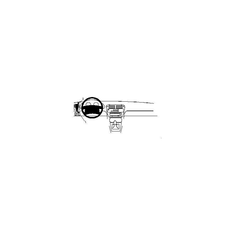 Brodit ProClip Left Mount - Honda Civic 3&4 Door 96-00 Brodit ProClip Left Mount - Honda Civic 3&4 Door 96-00