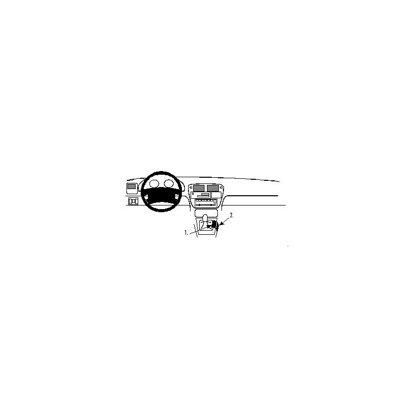 Brodit ProClip Console Mount - Honda Civic 3&4 Door 96-00 Brodit ProClip Console Mount - Honda Civic 3&4 Door 96-00