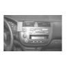 Brodit ProClip Center Mount - Honda Civic 4 Door/Hybrid 01-05