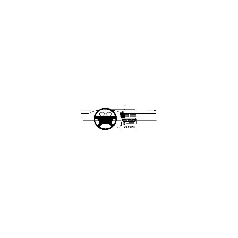 Brodit ProClip Center Mount - Honda Civic 5 Door 95-00 Brodit ProClip Center Mount - Honda Civic 5 Door 95-00