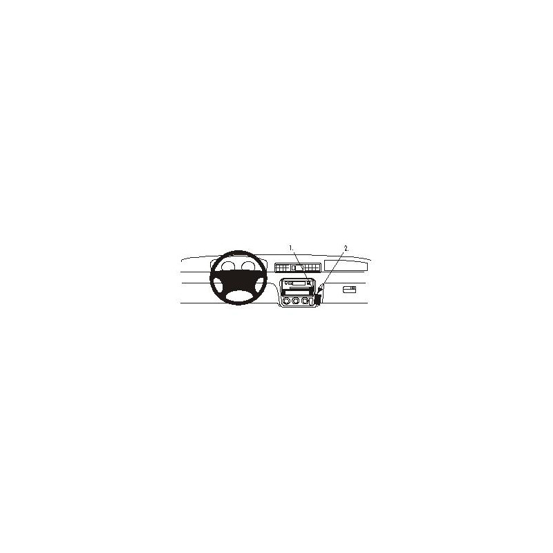 Brodit ProClip Angled Mount - Honda CR-V 1997-2001 Brodit ProClip Angled Mount - Honda CR-V 1997-2001