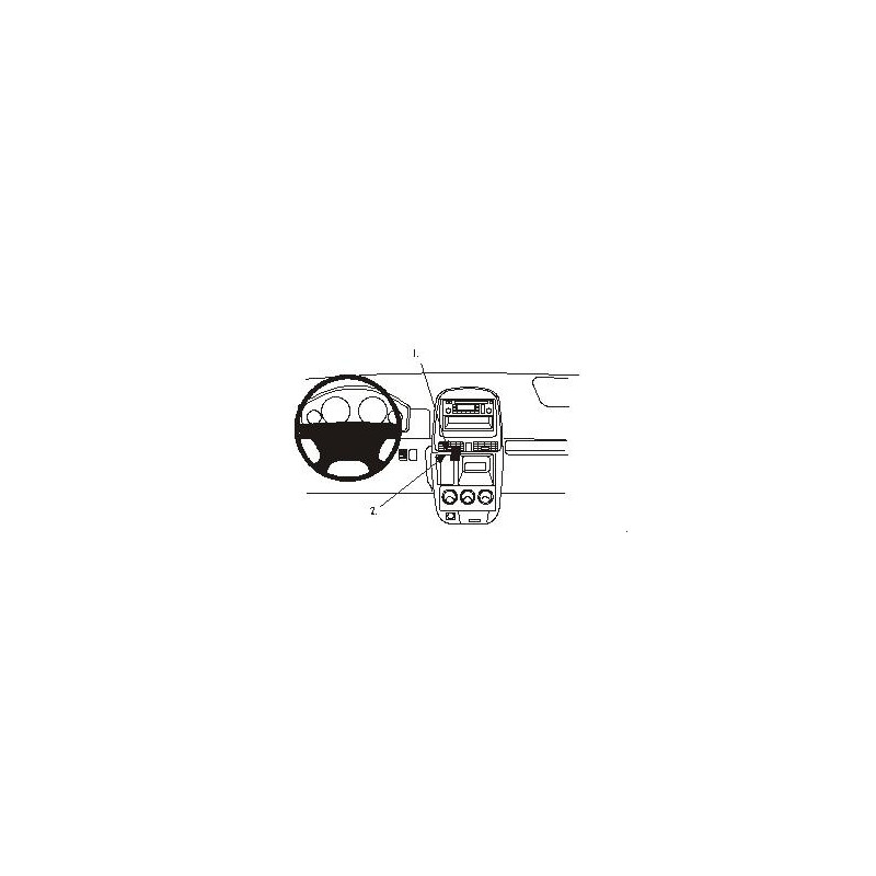 Brodit ProClip Center Mount - Honda CR-V 2002-2006 Brodit ProClip Center Mount - Honda CR-V 2002-2006