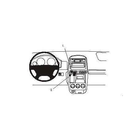 Brodit ProClip Center Mount - Honda CR-V 2002-2006