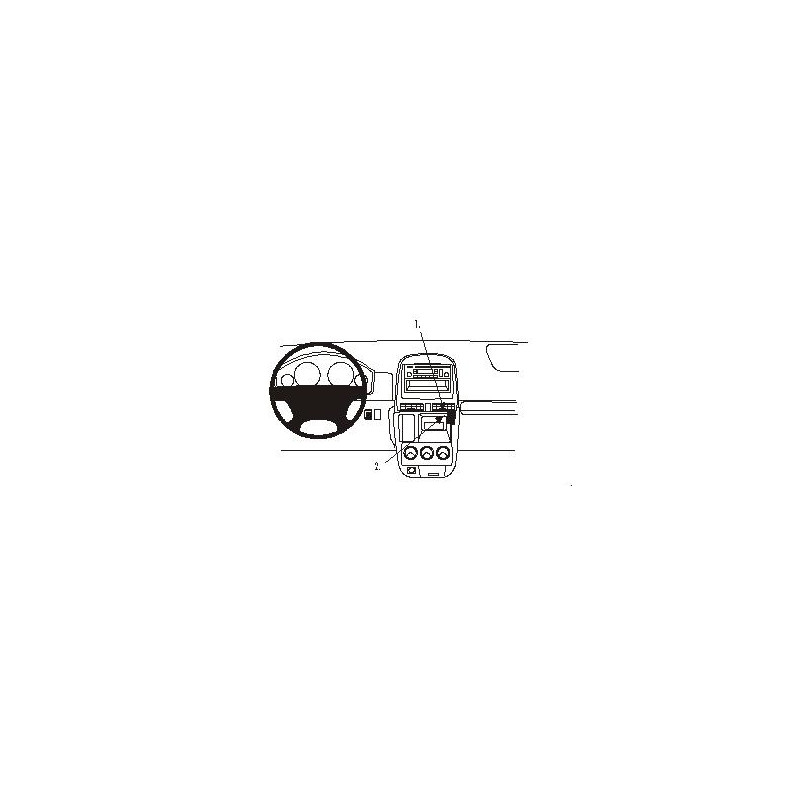 Brodit ProClip Angled Mount- Honda CR-V 2002-2006 Brodit ProClip Angled Mount- Honda CR-V 2002-2006