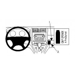 Brodit ProClip Angled Mount - Honda CR-V 2008-2011