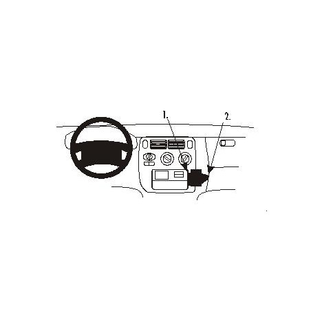 Brodit ProClip Angled Mount - Honda HR-V/Logo 99-07