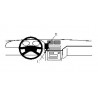 Brodit ProClip Center Mount - Honda Legend 1991-1995