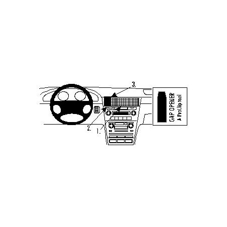 Brodit ProClip Center Mount - Honda Legend 1996-2006