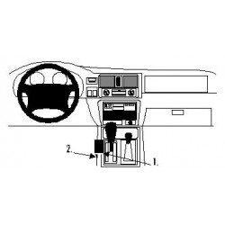 Brodit ProClip Console Mount - Honda Passport/Isuzu Rodeo 98-06