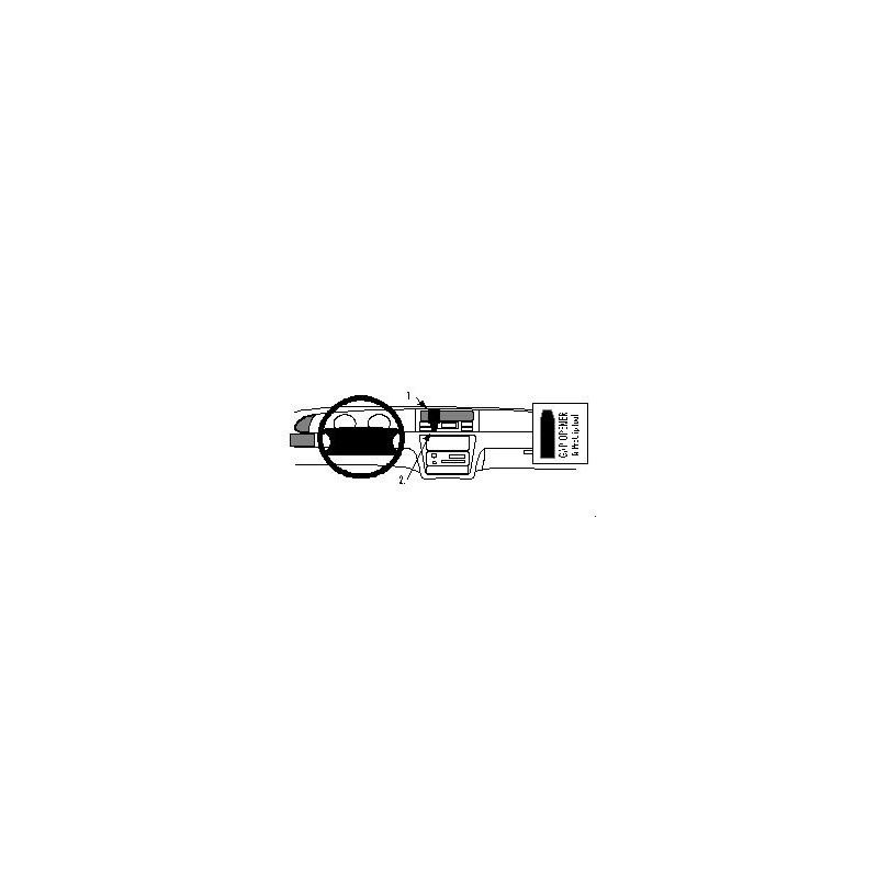 Brodit ProClip Center Mount - Honda Shuttle 1996-2000 Brodit ProClip Center Mount - Honda Shuttle 1996-2000