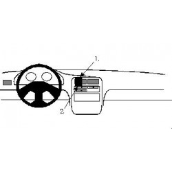 Brodit ProClip Center Mount - Daihatsu Charade 1994-2005