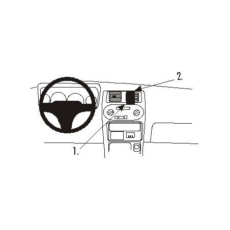 Brodit ProClip Center Mount - Daihatsu Sirion 1999-2001