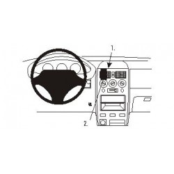 Brodit ProClip Center Mount - Daihatsu Sirion 2002-2006