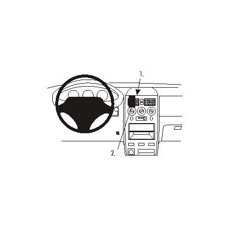Brodit ProClip Center Mount - Daihatsu Sirion 2002-2006
