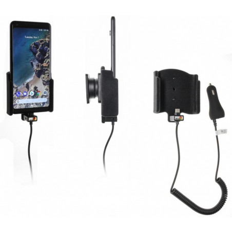 Brodit Aktiv holder med cigg kontakt - Google Pixel 2 XL