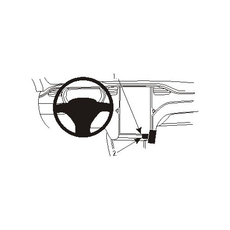 Brodit ProClip Angled Mount- Tesla Model S/Model X  2013-2021