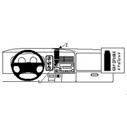 Brodit ProClip Center mt- Dodge Ram Pick Up 1500/2500/3500 98-02