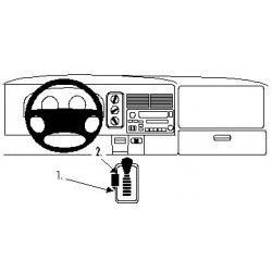 Brodit ProClip Console m- Dodge Ram Pick Up 1500/2500/3500 98-04