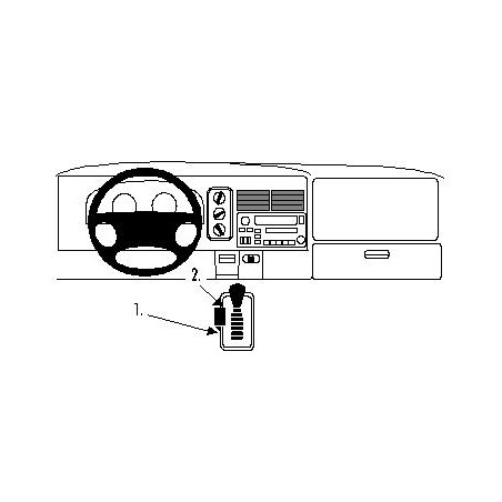 Brodit ProClip Console m- Dodge Ram Pick Up 1500/2500/3500 98-04