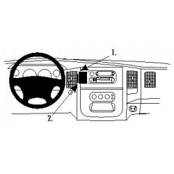 Brodit ProClip Center mt- Dodge Ram Pick Up 1500/2500/3500 02-05