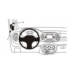 Brodit ProClip Left mount - Fiat 500 L 2013-2020