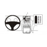 Brodit ProClip Center mount - Fiat Sedici/Suzuki SX4 07-10