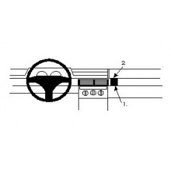 Brodit ProClip Angled mount - Fiat Tipo 1992-1995