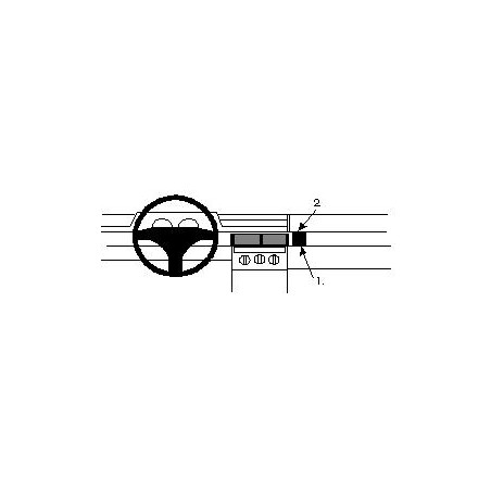Brodit ProClip Angled mount - Fiat Tipo 1992-1995