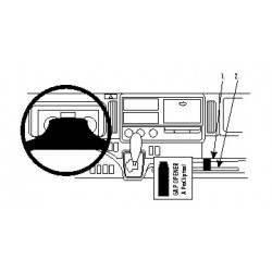 Brodit ProClip Angled - Fuso Canter/Mitsubishi Fuso Canter 10-19