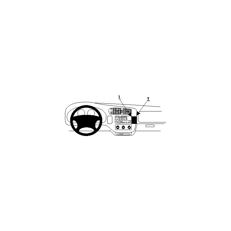 Brodit ProClip Angled- Chevrolet/GMC/Oldsmobile Multimodel 98-05