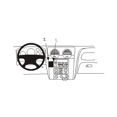 Brodit ProClip Center mount - GMC Envoy 2002-2010