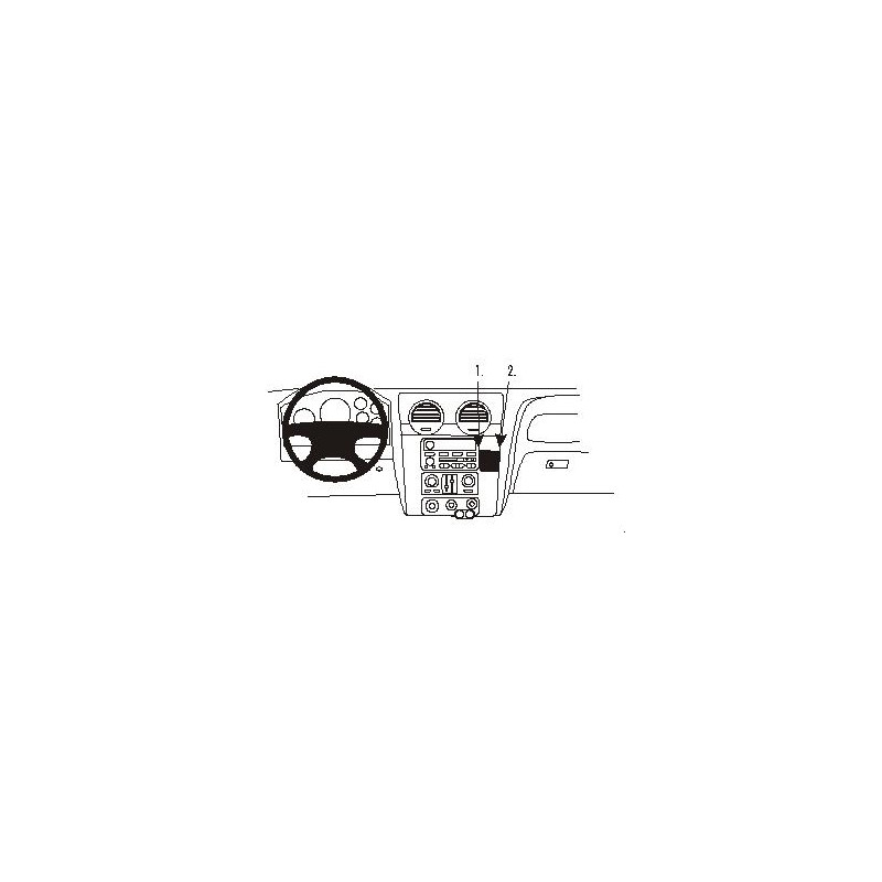 Brodit ProClip Angled mount - GMC Envoy 2002-2010 Brodit ProClip Angled mount - GMC Envoy 2002-2010