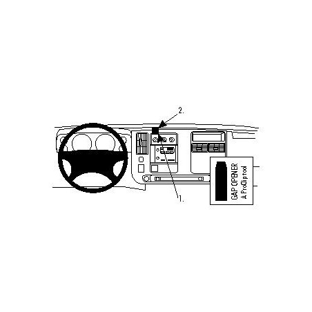 Brodit Forsterket ProClip center- Chevrolet/GMC Multimod. 03-07