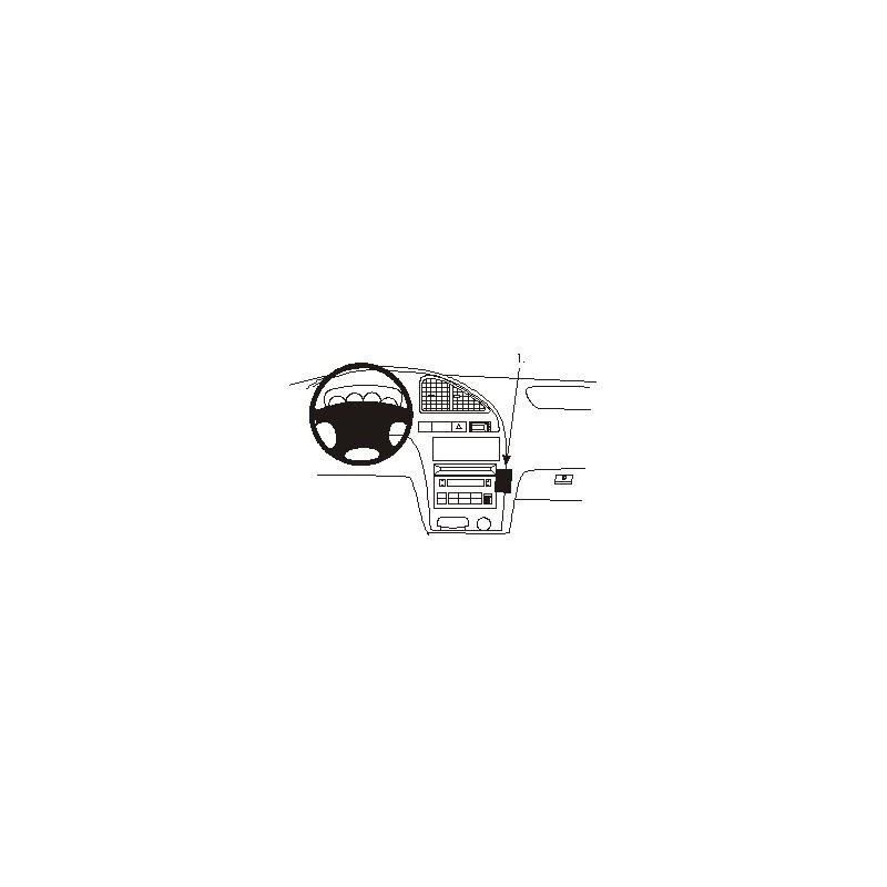 Brodit ProClip Angled Mount - Hyundai Elantra 2001-2003 Brodit ProClip Angled Mount - Hyundai Elantra 2001-2003