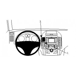 Brodit ProClip Center Mount - Hyundai i30 2008-2012