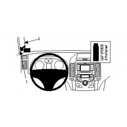 Brodit ProClip Left Mount - Hyundai i30 2008-2012