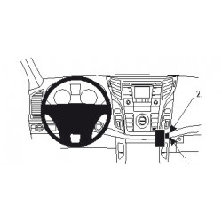 Brodit ProClip Angled Mount - Hyundai i40 2012-2018