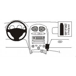 Brodit ProClip Angled Mount - Hyundai Santa Fe 2001-2005
