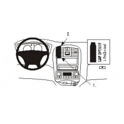 Brodit ProClip Center Mount - Hyundai Sonata 2002-2004